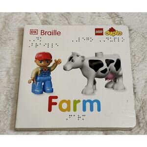 DK Braille LEGO DUPLO Farm Board Books Emma Grange